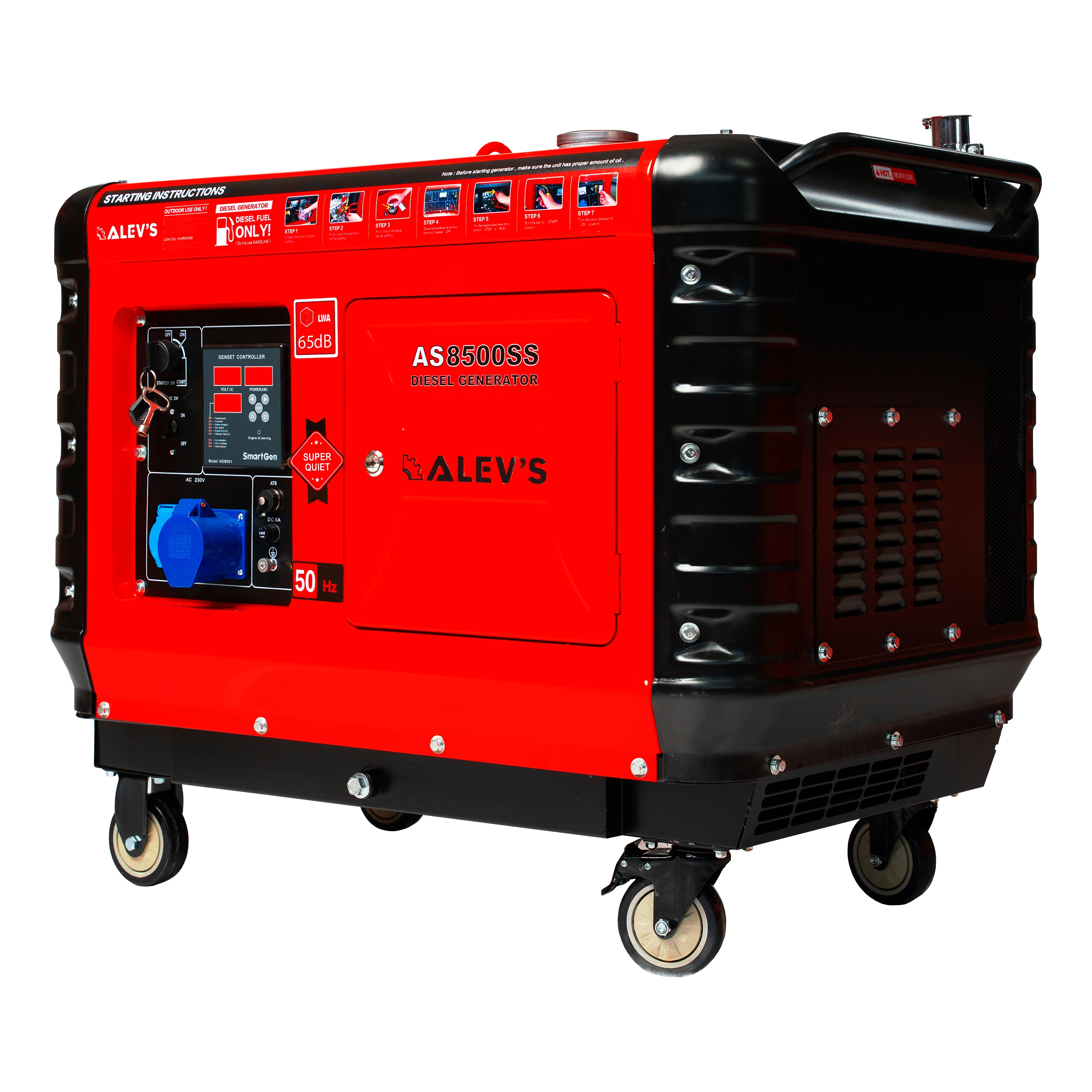 Alevs Dizel Generator AS8500SS