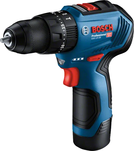 Akkumulyatorlu Drel-vintaçan Bosch GSB 12V-30 (06019G9100)