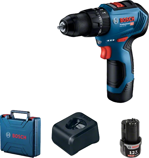 Akkumulyatorlu Drel-vintaçan Bosch GSB 12V-30 (06019G9100)