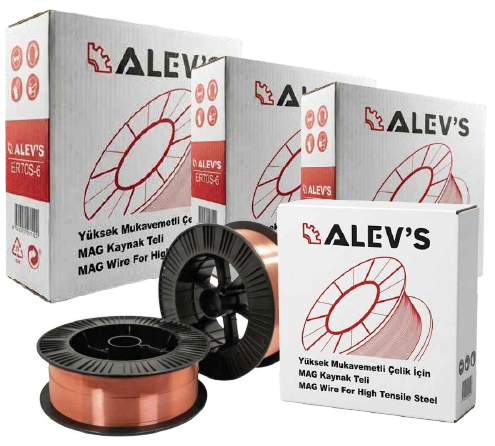 Alevs ER70S-6 MAG Qaynaq Teli 0.8mm 15kg